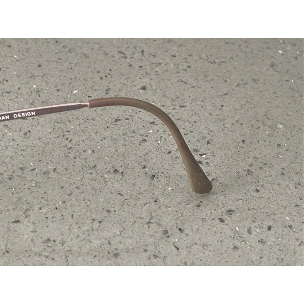 Fergani FE862 Eyeglasses Frame Only 42-21-125 30 Pink Round Italian Full Rim